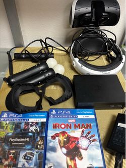 PS4 VR Set plus 10 games