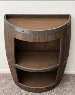 2 Barrels shelves