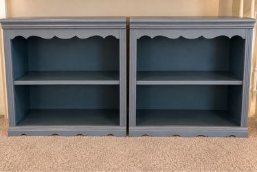 Matching bookshelves