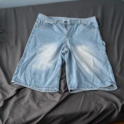 Blue Jorts for Men 