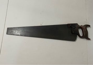 1900’s  Hand Saw with Wooden Handle