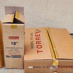 Commercial food wraping machine and film