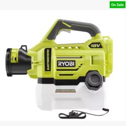 RYOBI ONE+ 18V Cordless Electrostatic 0.5 Gal. Sprayer (Tool Only) P2809BTL