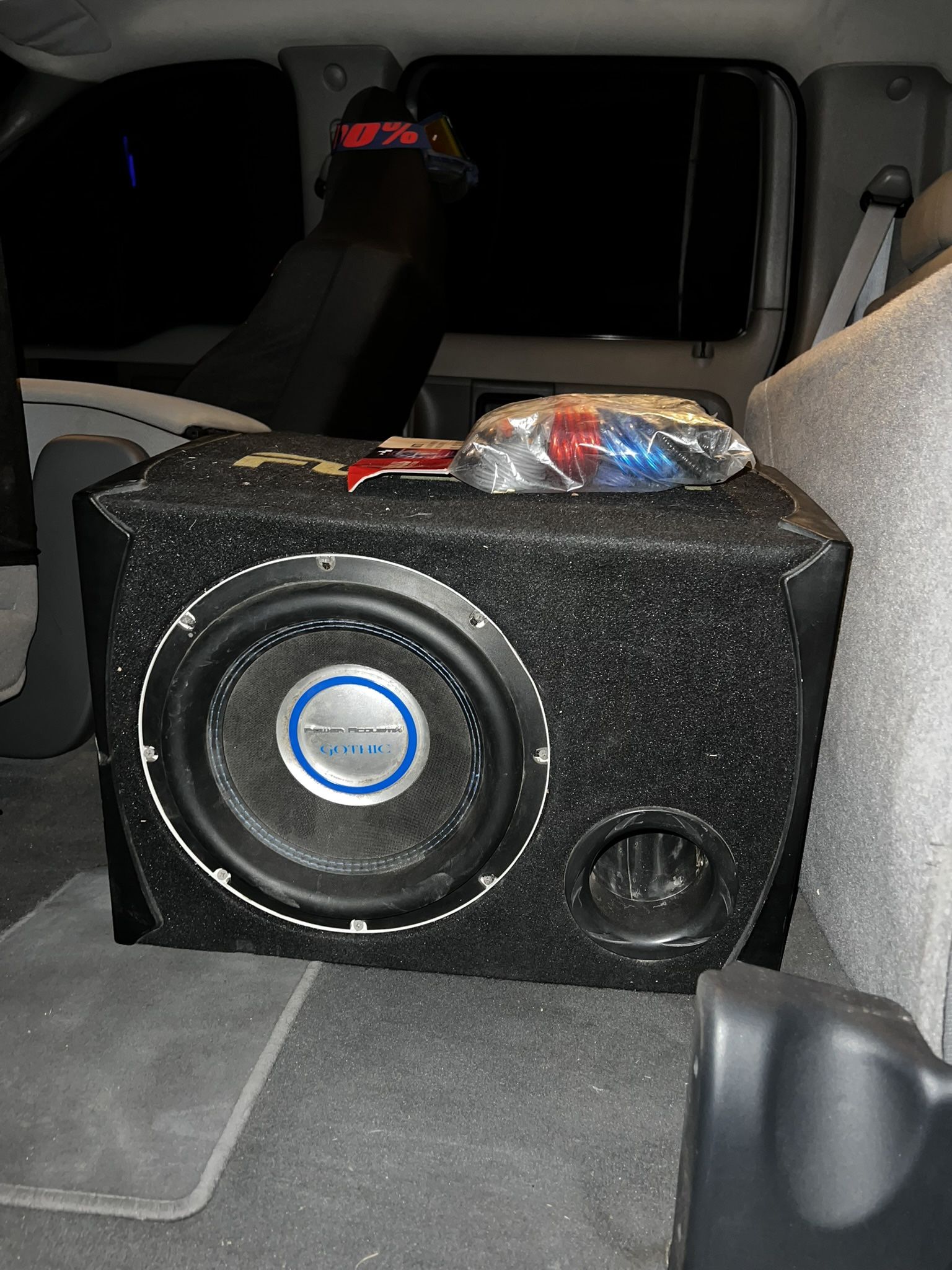 Fusion 12in Subwoofer and wiring