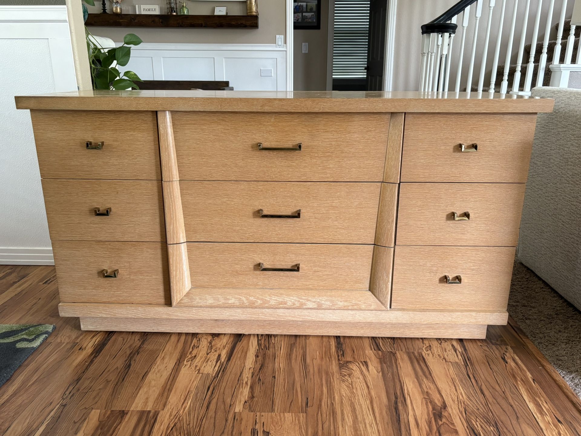 Vintage MCM lowboy dresser