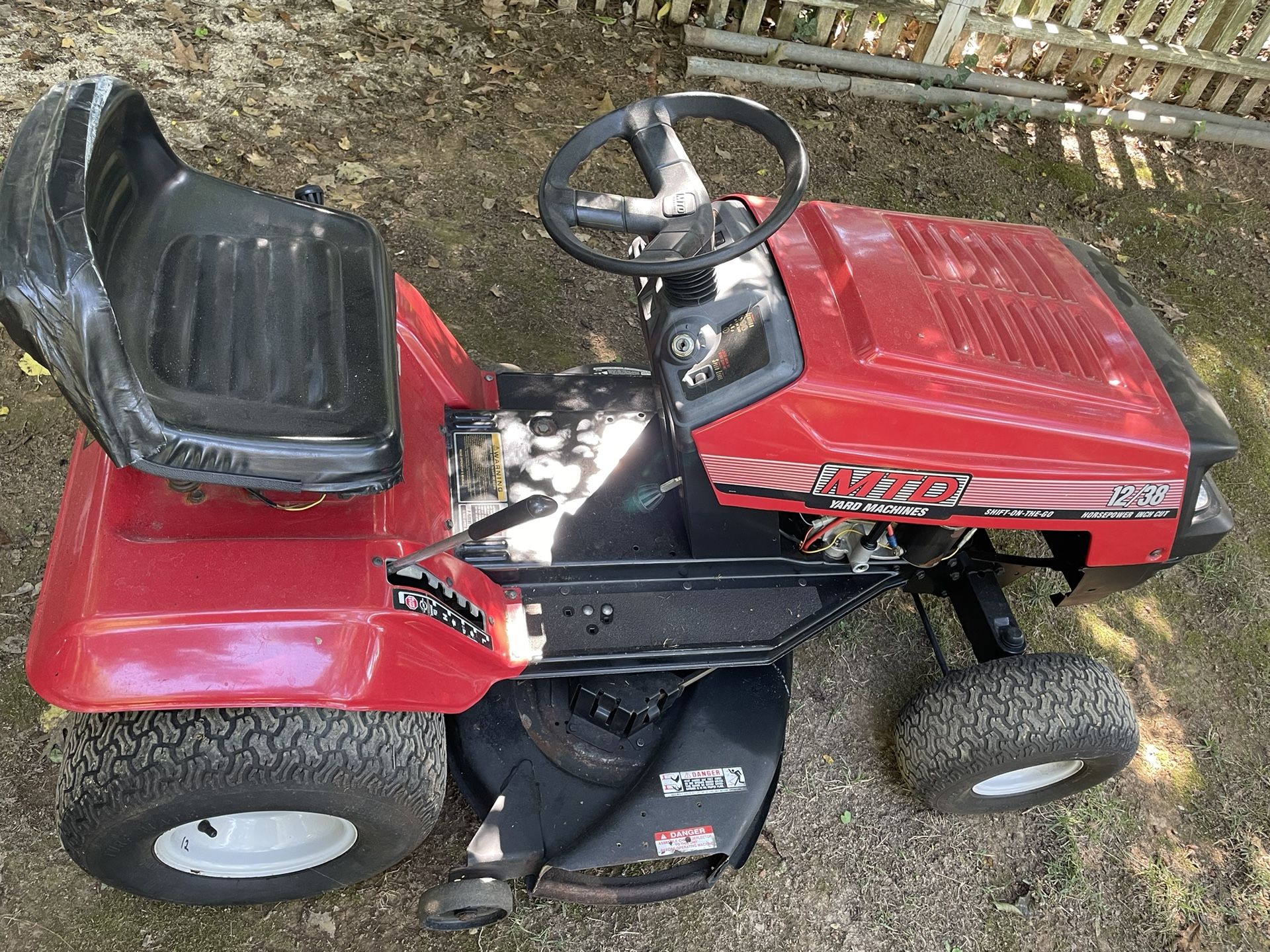 2000 yard discount machine riding mower