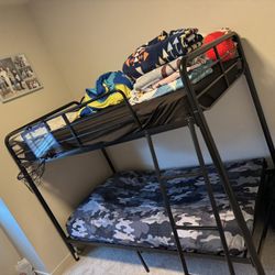 Metal Frame Full Bunk Bed