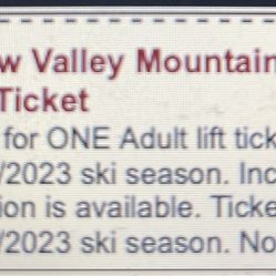 2 Mountain lift tickets for Big Bear 🏂🎿