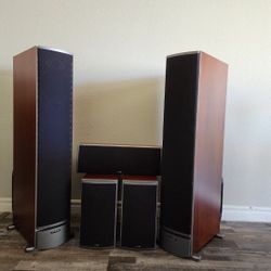 High-end Polk Audio Speaker Set. For Home Theater 