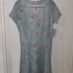 Nwt Little Mermaid Pajamas Size Medium