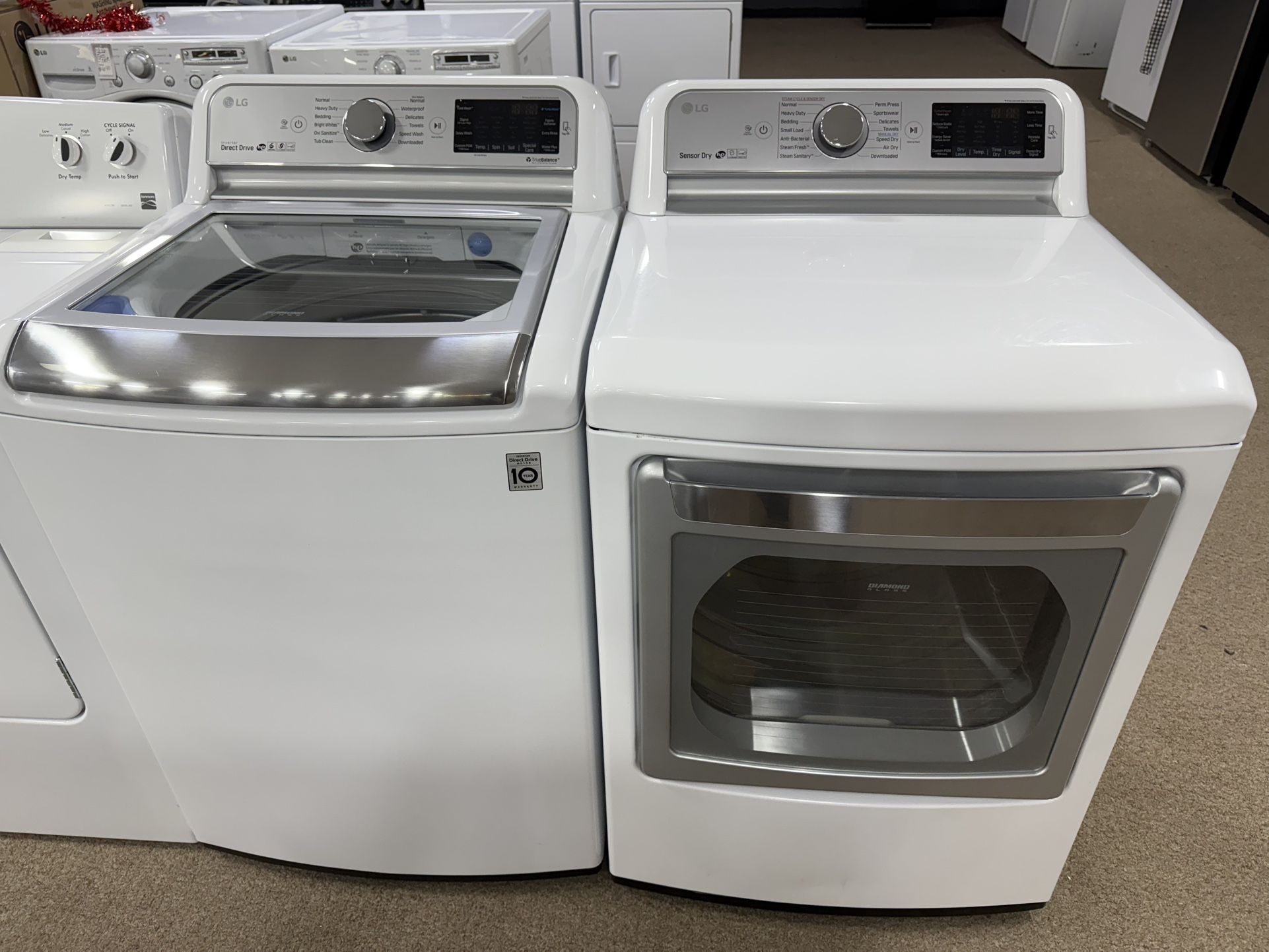 🔥LG ELECTRIC WASHER & DRYER SET🔥