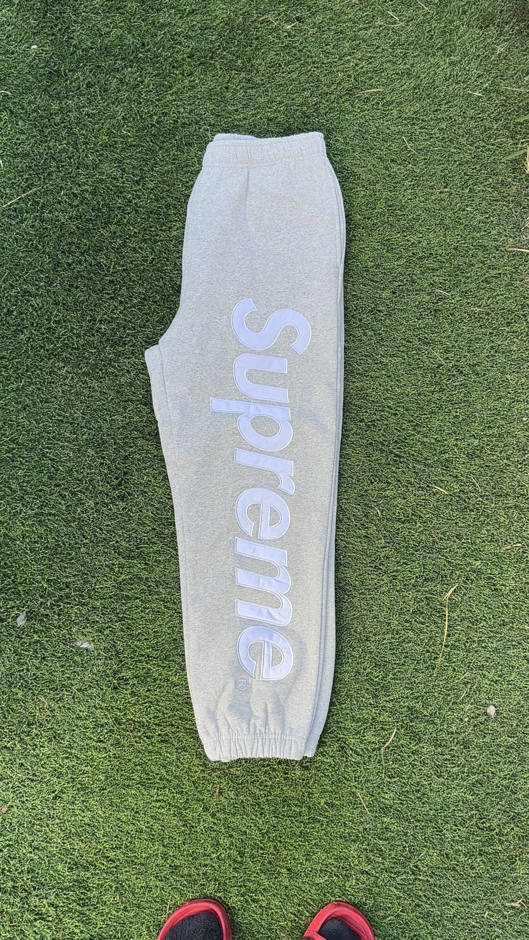 Grey Supreme Sweats