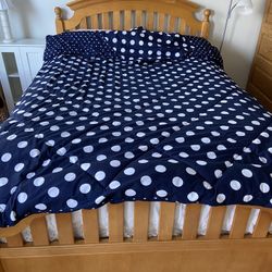 Twin Bed Comforter, And Pillow Sham