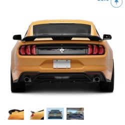 Mustang Gt 500  Spoiler With Gunnery Flap 