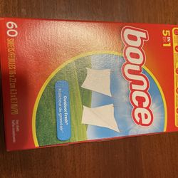 Bounce Dryer Sheets