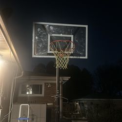 Basketball hoop as is