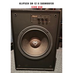 Subwoofer Klipsch SW-12 II