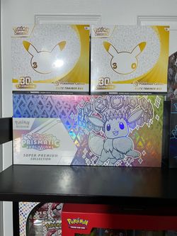 Pokemon 30th anniversary ETB Prismatic  SPC