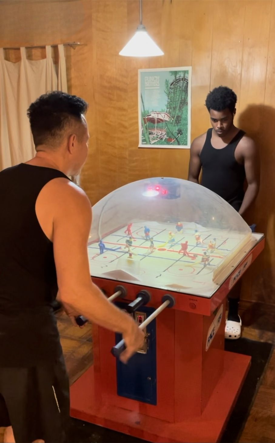 Vintage Hockey Table
