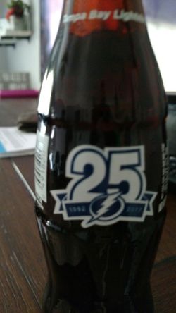 Tampa Bay Lighting coke bottle