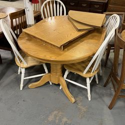 Oval Dining Table And Chairs (in Store)