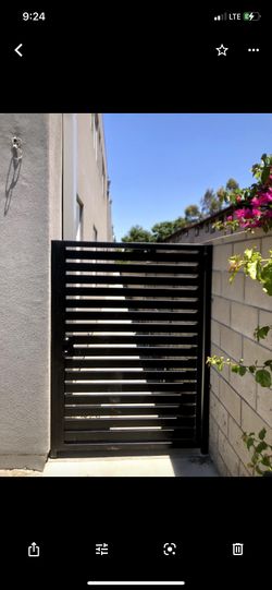 Wrought Iron Gate