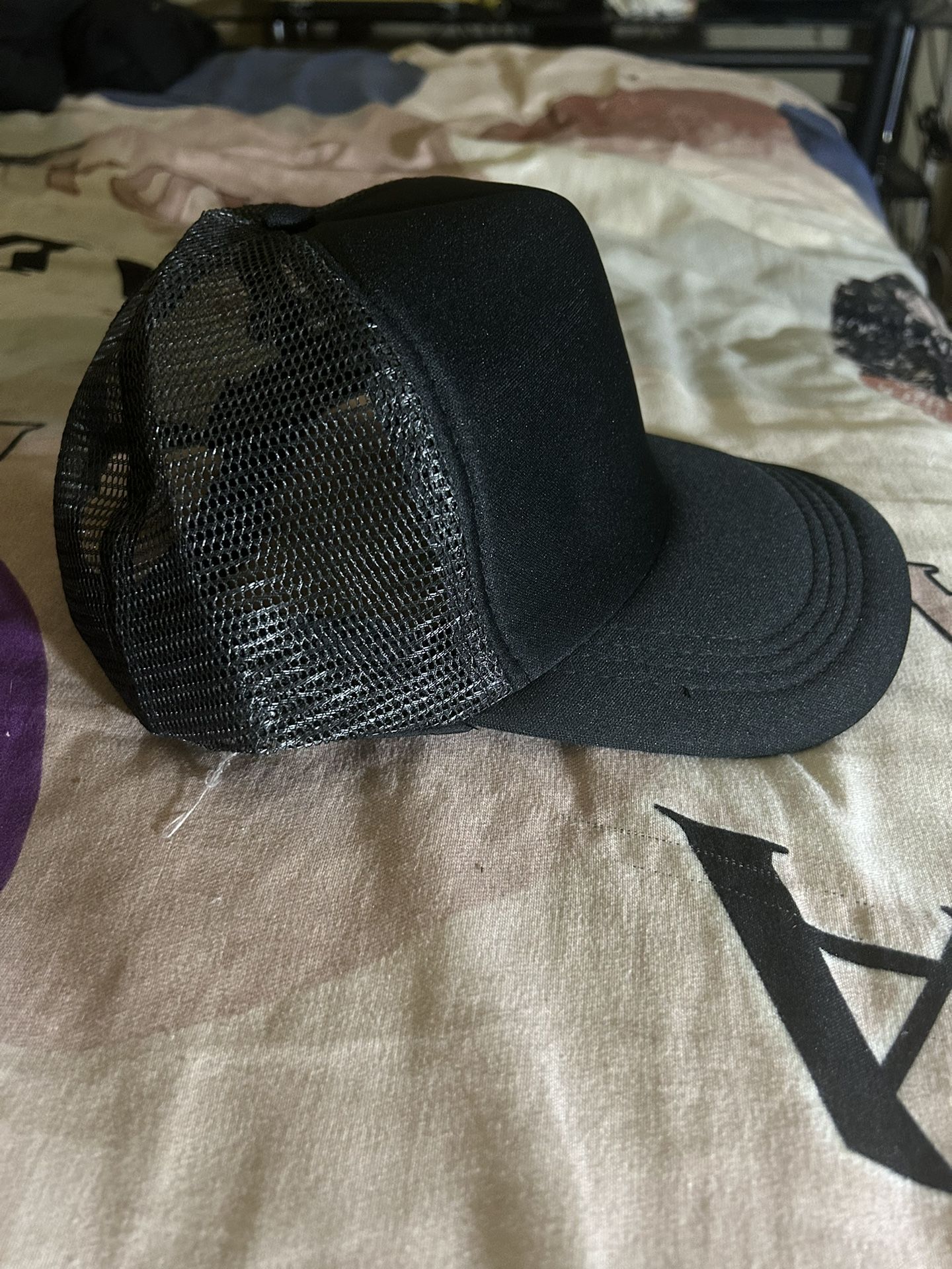 Black Trucker Hat