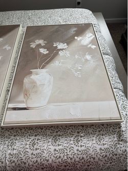 Floral wall art