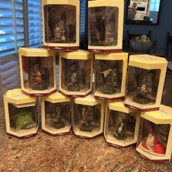 Set Of Disney’s Tiny Kingdom Nightmare Before Christmas Figurines