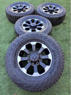 Dodge Ram 2500 rims new tires 285/70/17 load Ranger E