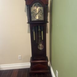 Grandfather Clock In Good Working Condition