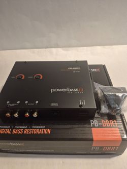 POWERBASS DIGITAL BASS PROCESSOR WITH 13 VOLTS MAX OUTPUT