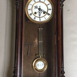 Circa 1910 Antique Wall Clock