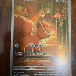 Pokemon Vulpix 138/132 Mega Evolutions Illustration Art Rare Holo NM/M 🔥