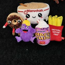 Grimace/Food/Random Plushies