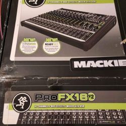 Mackie 16 Channel Mixer