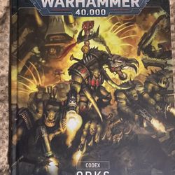 Warhammer 40k Orcs Códex Sealed