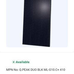 New QCELL 410W Solar Panel