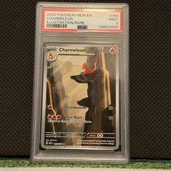 Pokemon 151 Charmeleon 169/165 IR PSA 9