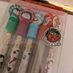Holiday Smencils 5 Scented #2 Pencils