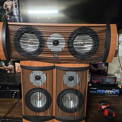 Theater Research TR-1611 200 Watts Speakers Set $100