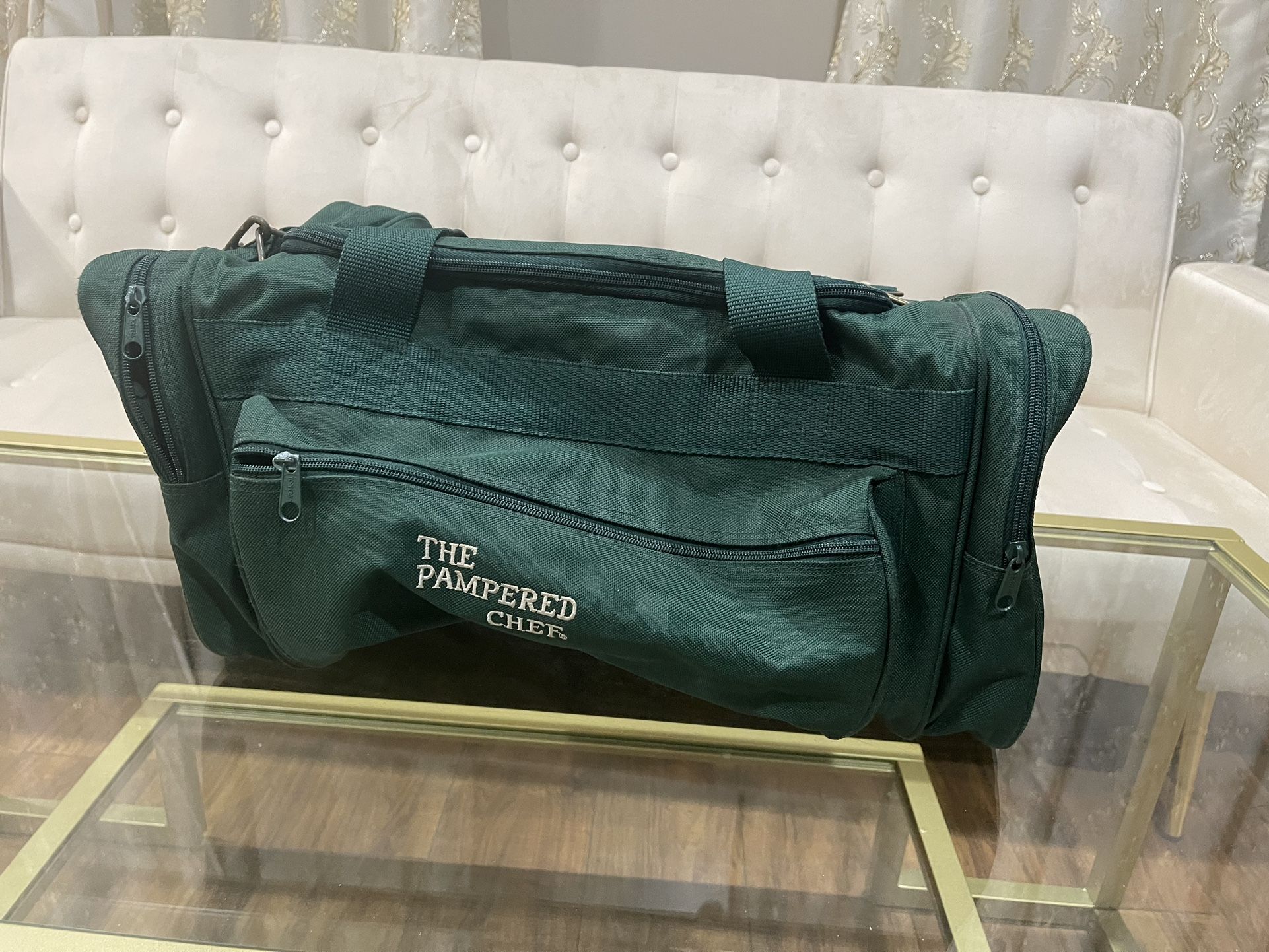 The Pampered Chef Brand Duffel Bag!