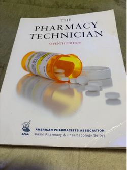 Pharmacy technician book
