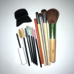Assortment of Makeup Brushes 