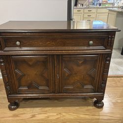 Vintage A.H Stiehl Walnut Sideboard
