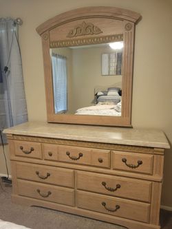 Dresser and Mirror 4 Sale