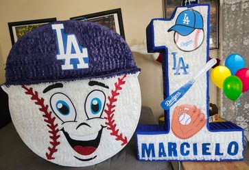 Baseball dodgers Pinata