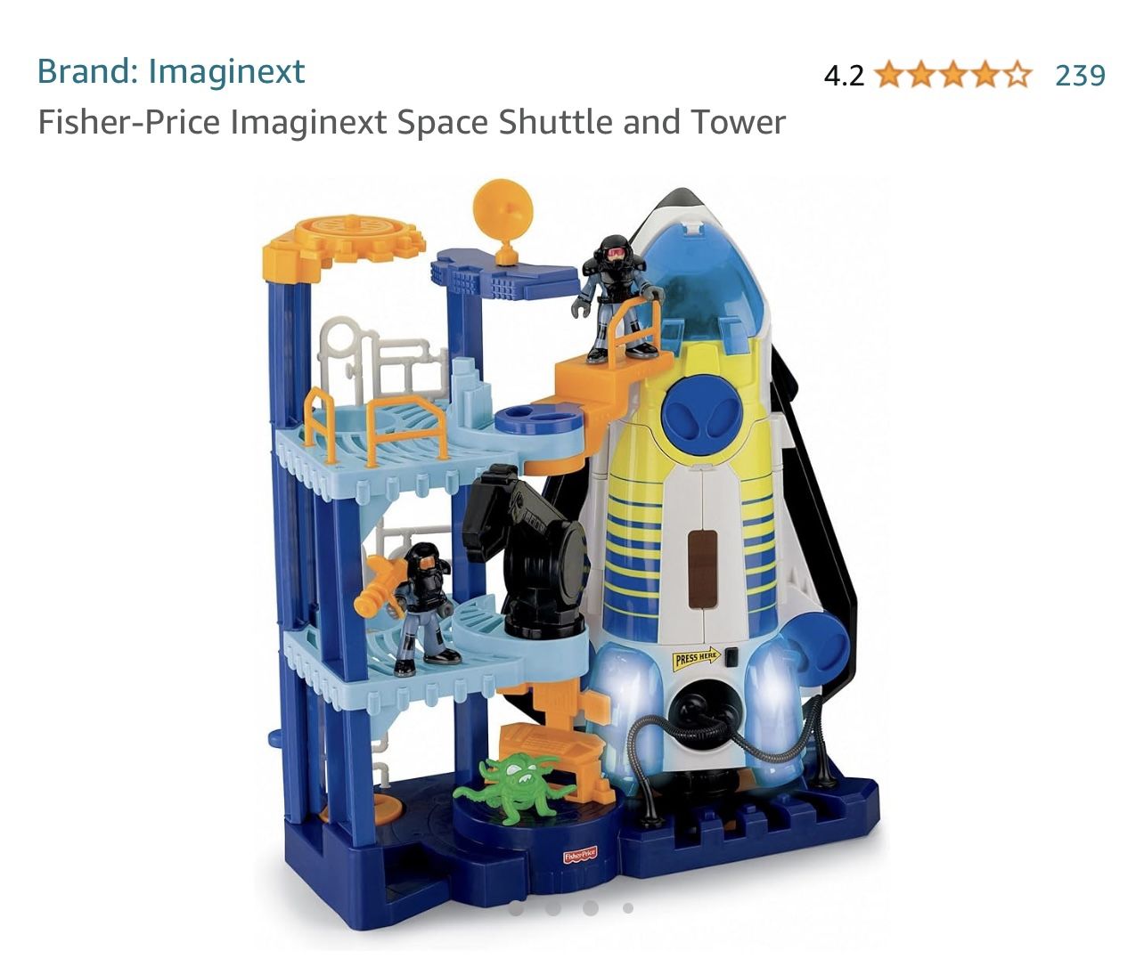 Fisher-Price Imaginext Space Shuttle and Tower