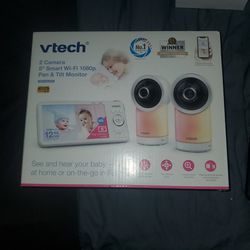 VTech Dual HD WiFi Camera Baby Monitor 