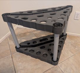 Shelving/Storage for Tools/ Cleaning Supplies Corner Shelf Organizer